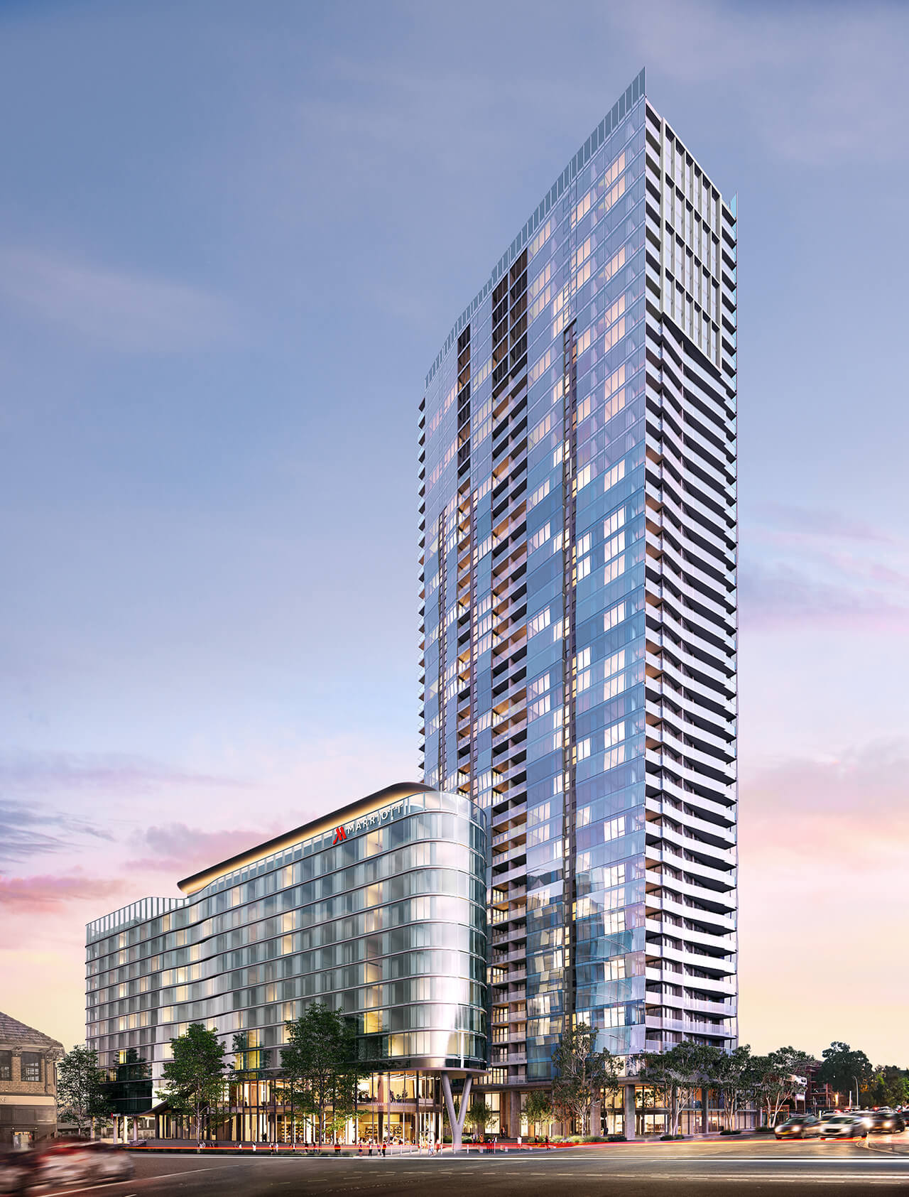 OCS Address Facade